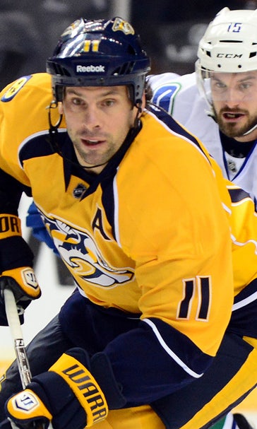 Preds center Legwand franchise mainstay since '98